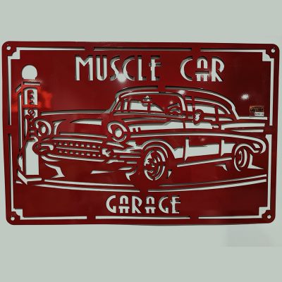 Muscle-Car-Garage---Red